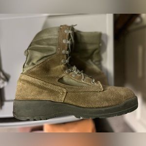 Belleville Sage Green steel toe boot size 9R